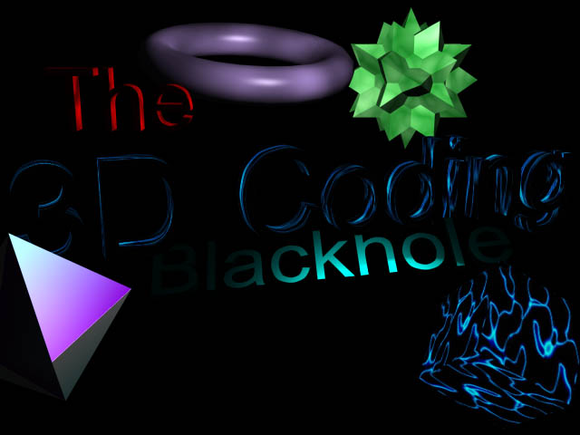 The 3D Coding BlackHole